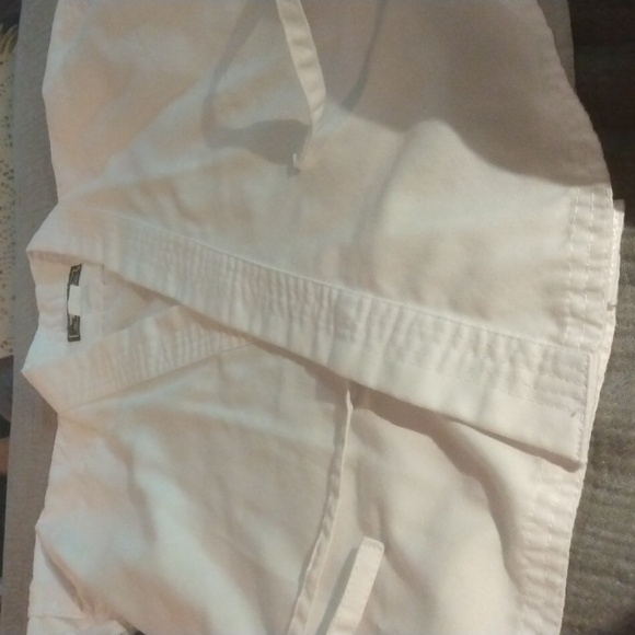Hawk Sports size 0 white Gi EUC, complete set - Picture 7 of 10